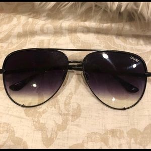 Desi Perkins high key fade quay sunglasses